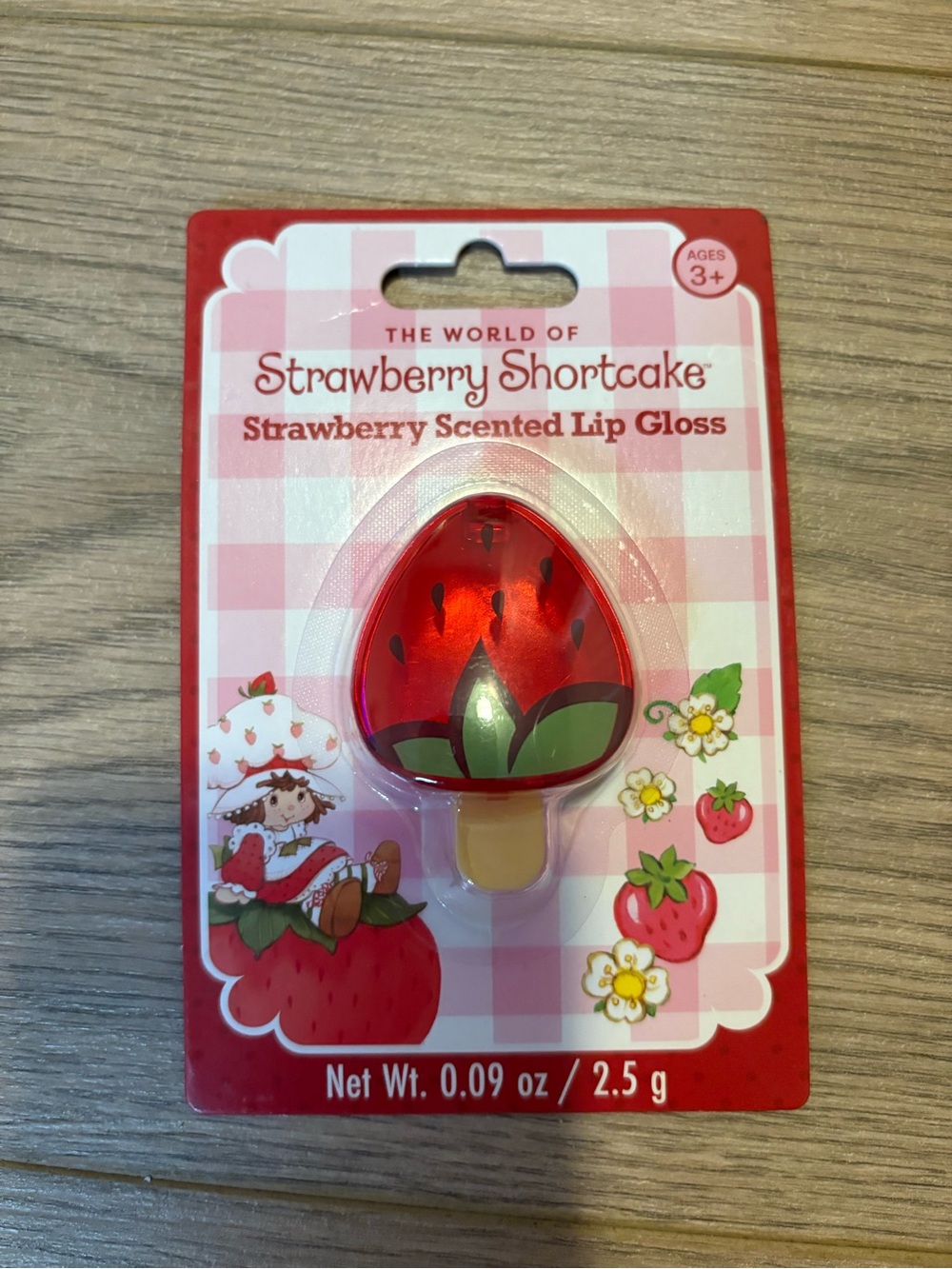 Strawberry Scented Lip Gloss - Red